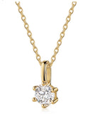 Anhänger mit Lab Grown Brillant 0,20 ct. Gelbgold 585